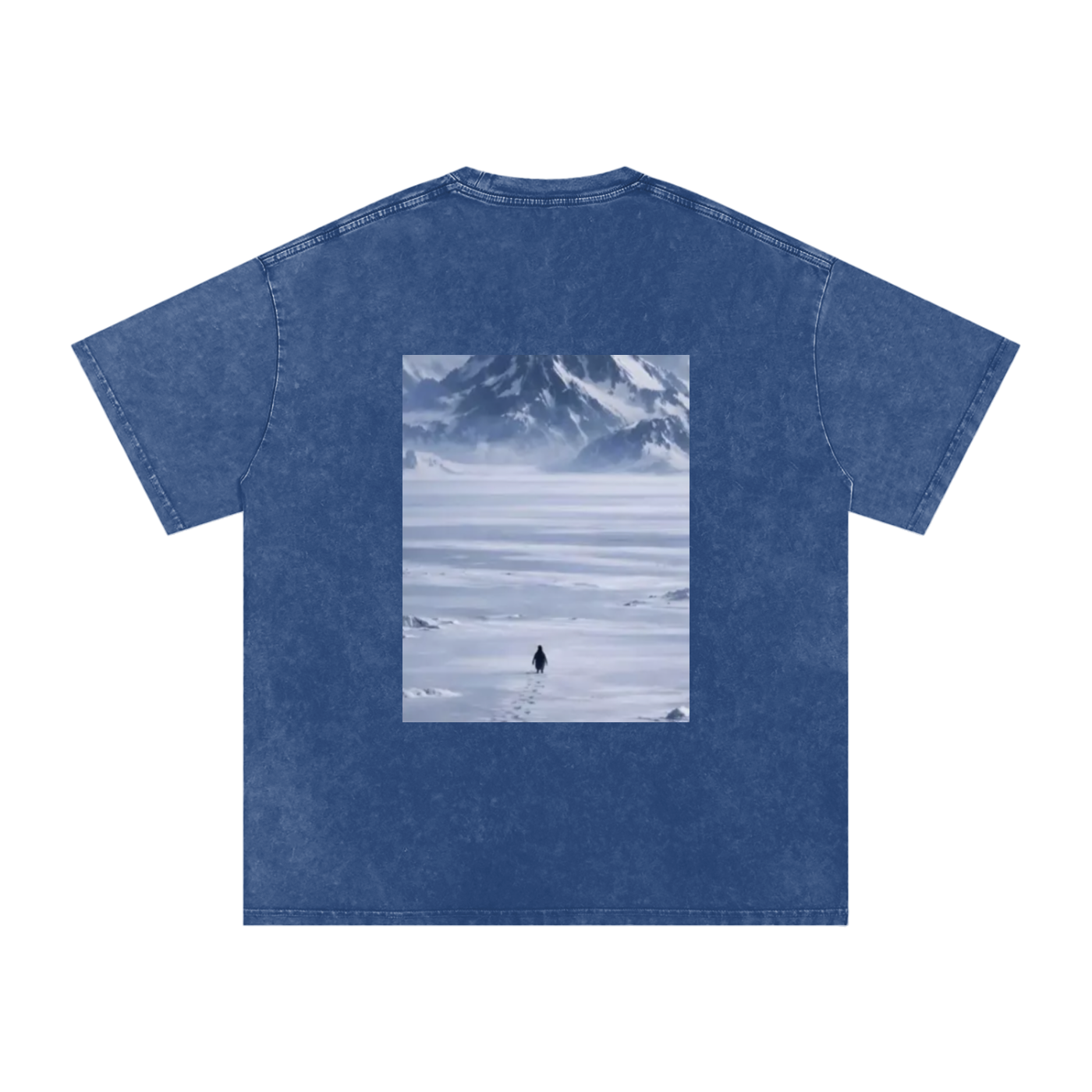 "but why?" Penguin Washed Tee