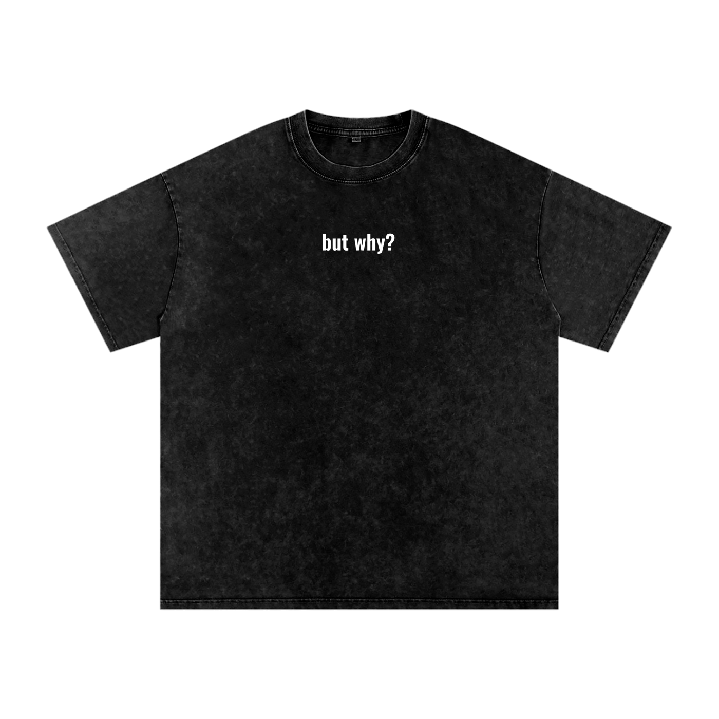 "but why?" Penguin Washed Tee