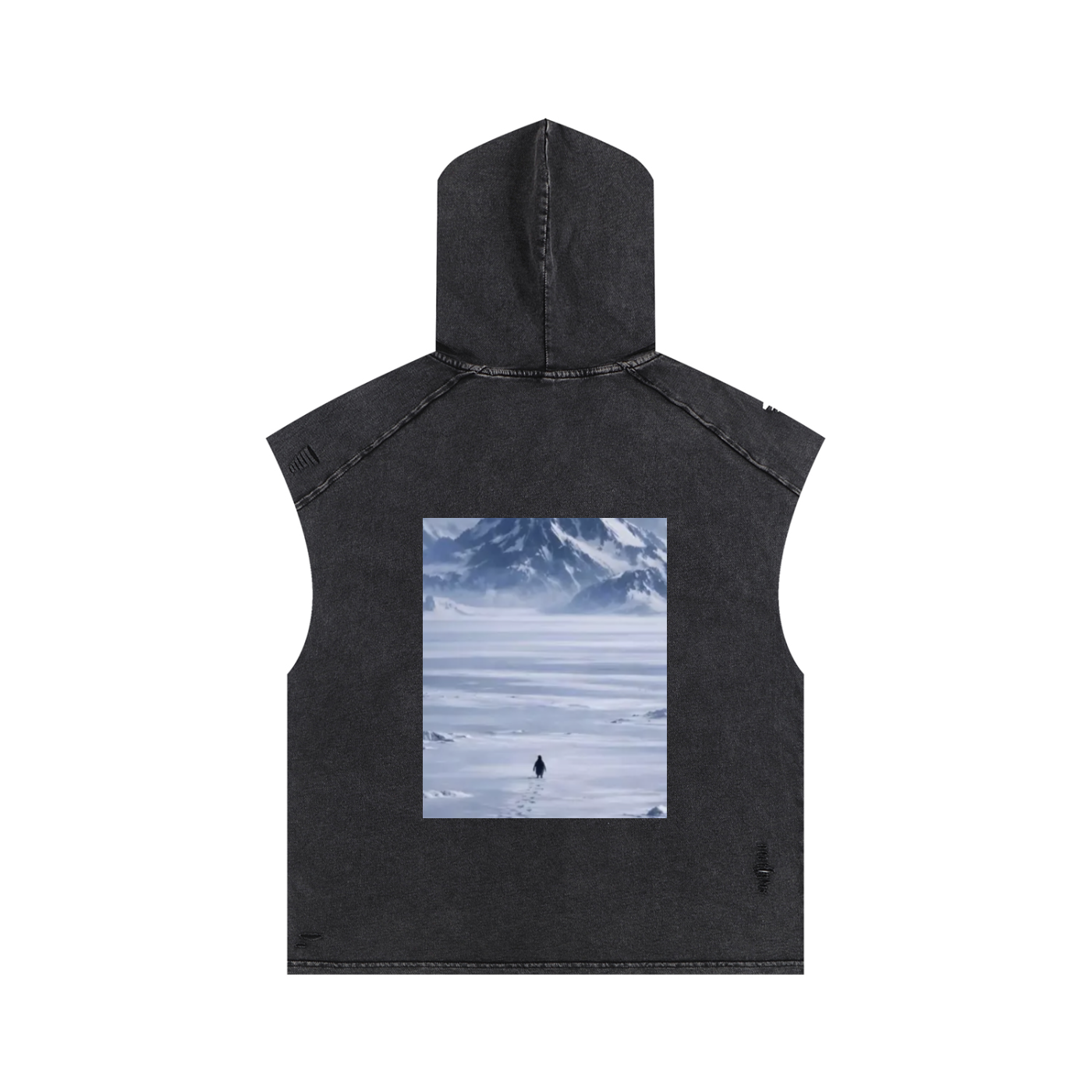 "But Why" Penguin Hooded Tank Top