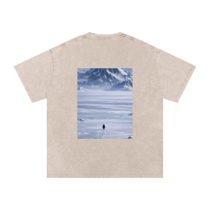 "but why?" Penguin Washed Tee
