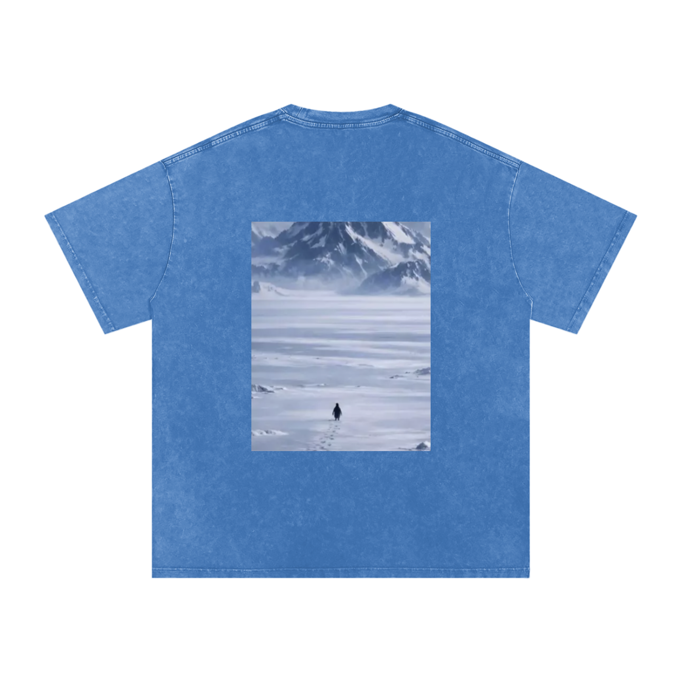 "but why?" Penguin Washed Tee