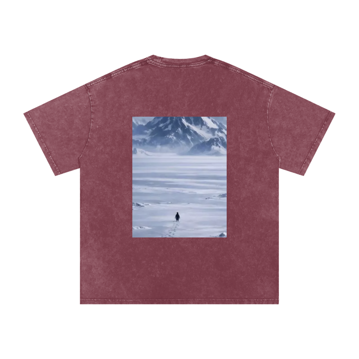 "but why?" Penguin Washed Tee