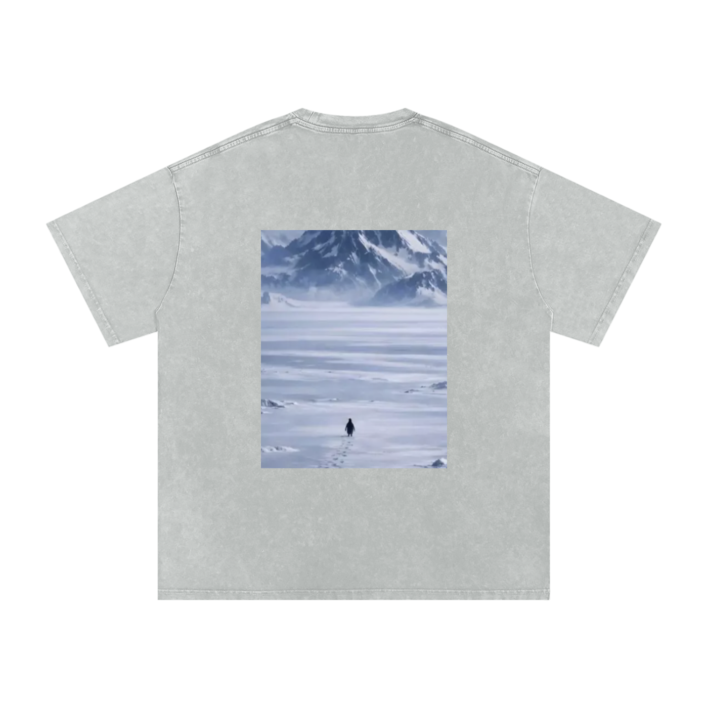 "but why?" Penguin Washed Tee