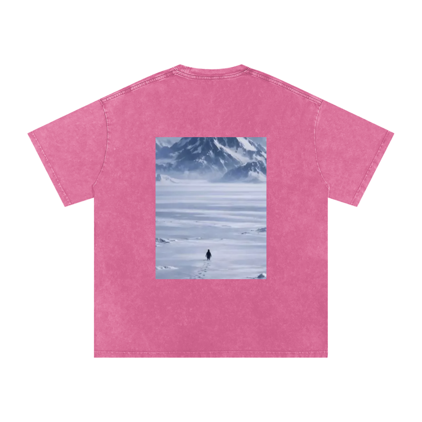 "but why?" Penguin Washed Tee