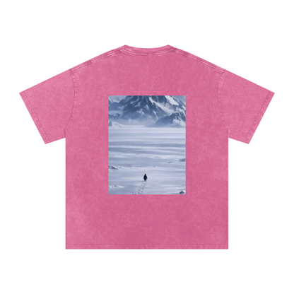 "but why?" Penguin Washed Tee