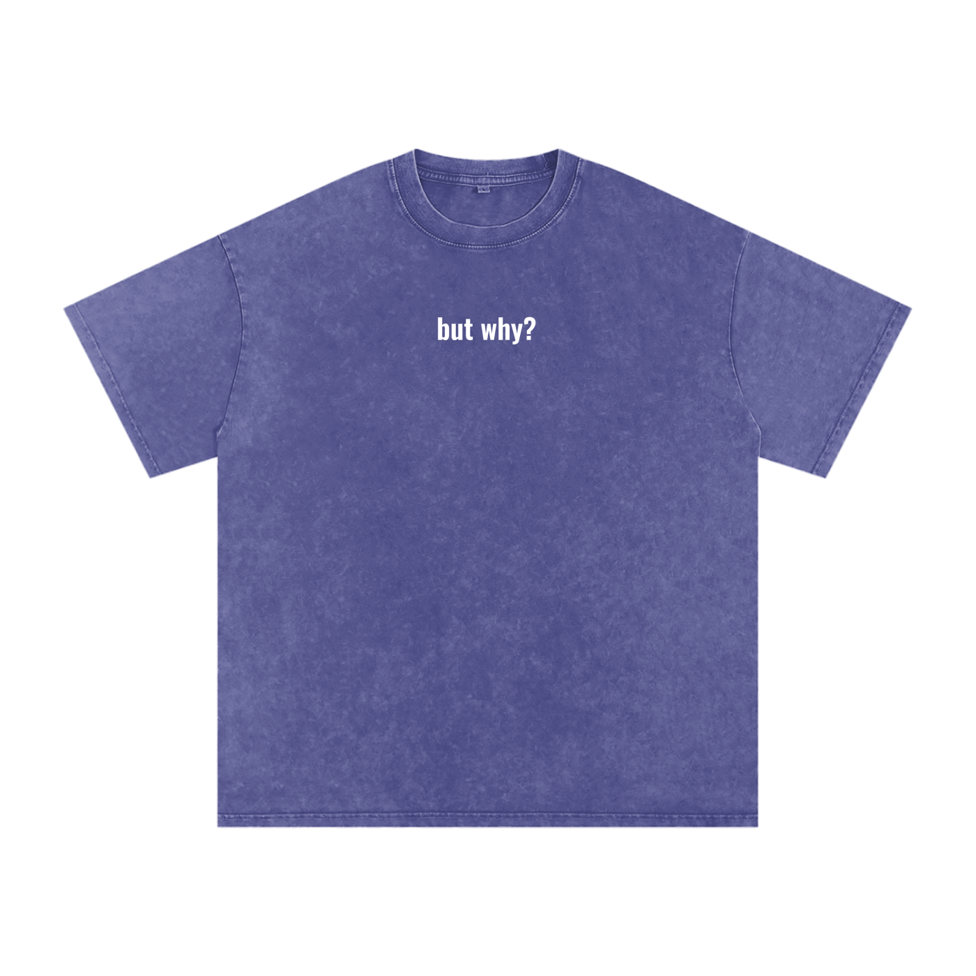 "but why?" Penguin Washed Tee
