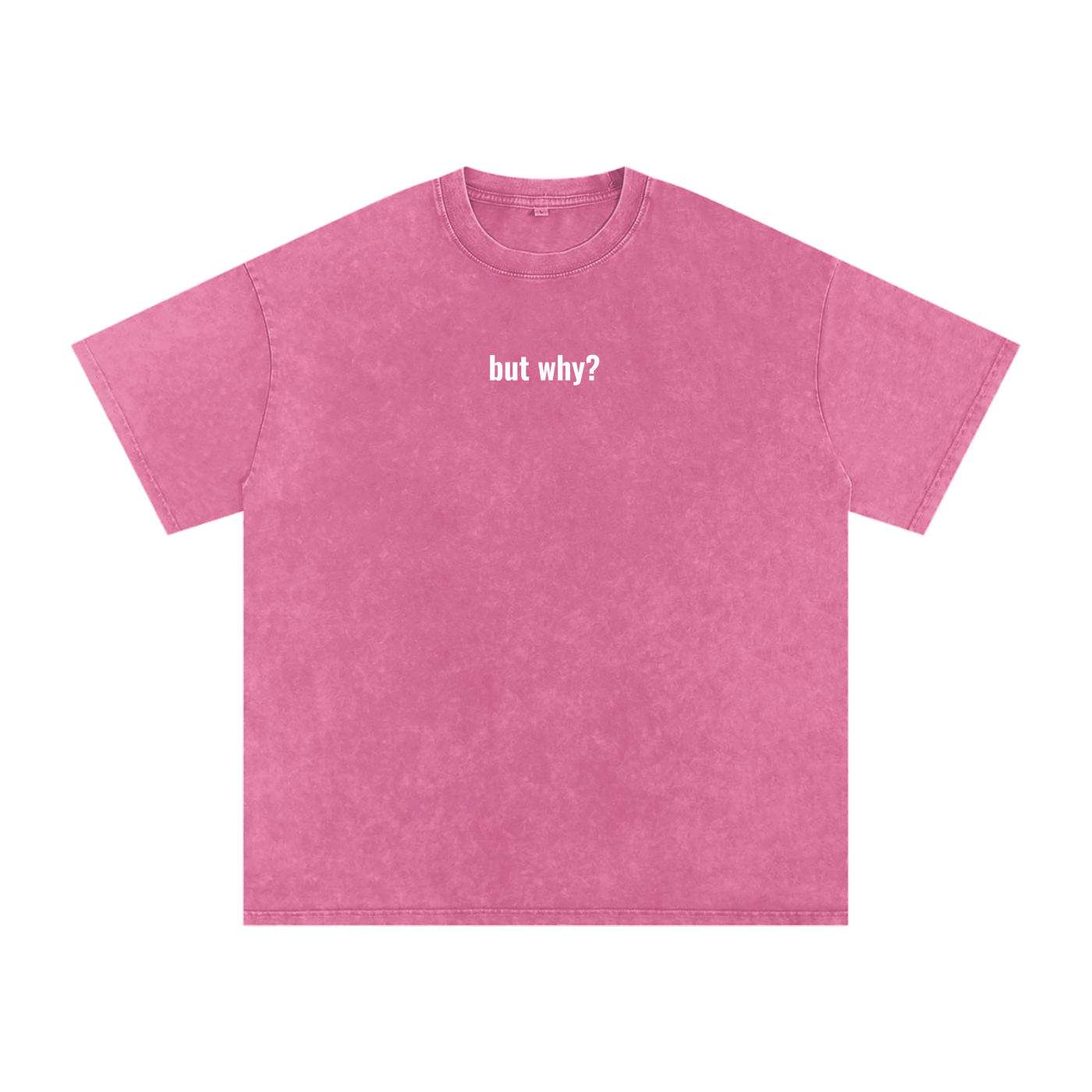 "but why?" Penguin Washed Tee