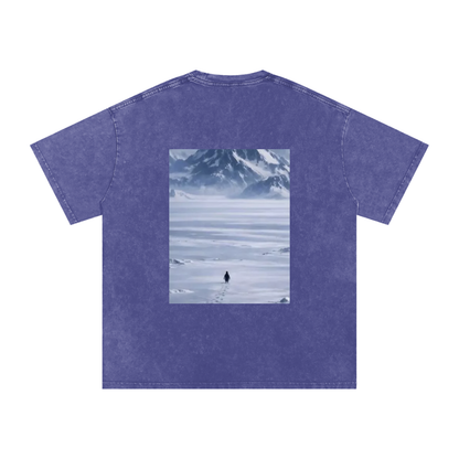 "but why?" Penguin Washed Tee