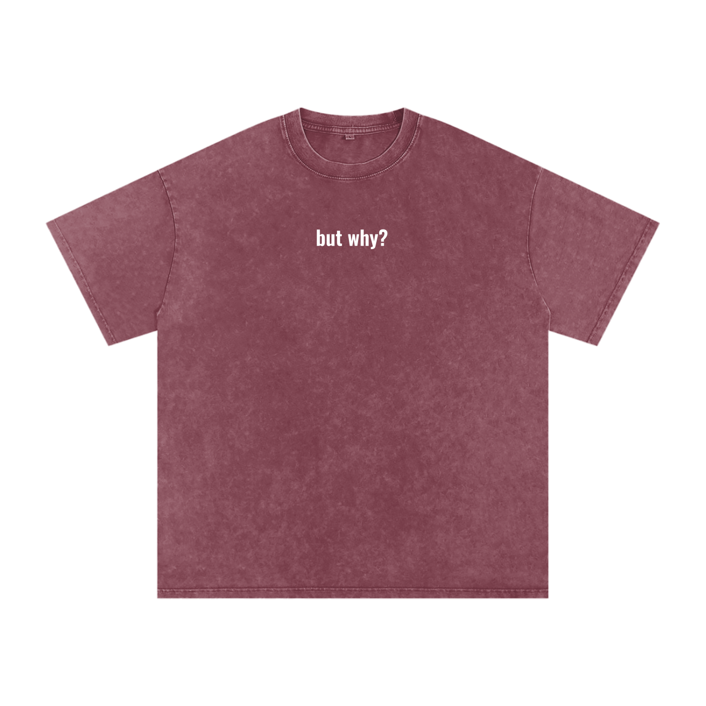 "but why?" Penguin Washed Tee